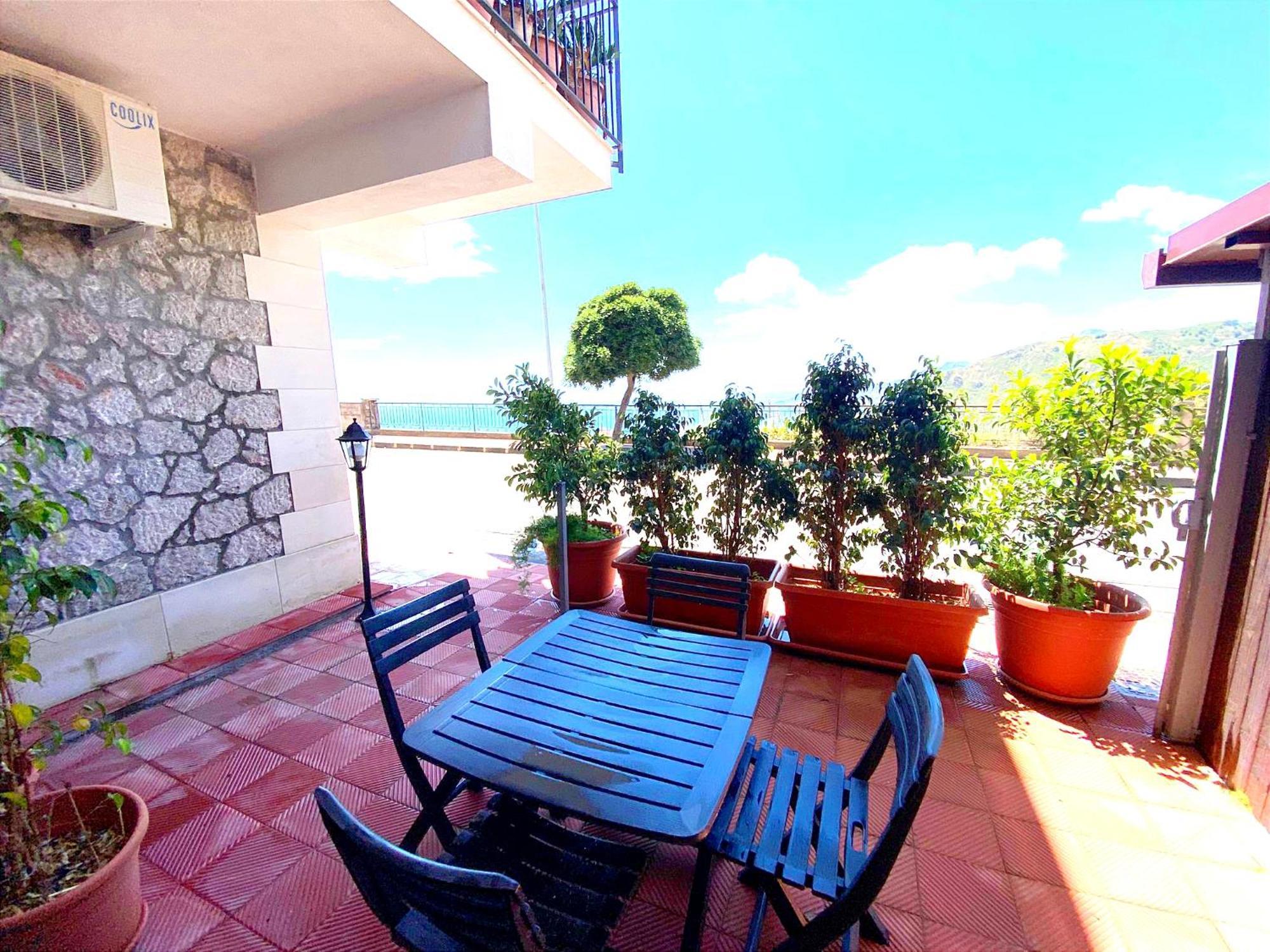 Ferienwohnung Casa Luca Forza dʼAgro Exterior foto